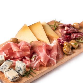 Tagliere piemontese con formaggi e salumi misti - per due persone