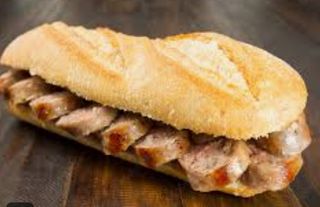 Bocadillo de criollo a la parrillac