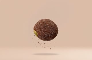 Bites kakaowy z nadzieniem pistacjowym