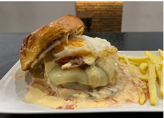 Hamburguesa Pringosa