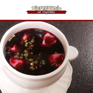 Barszcz z Kołdunami