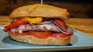 Ciabatta con salsiccia