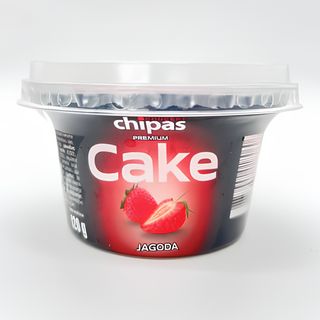 Kolač u čaši jagoda