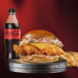 Menú La Mujer del Pollo Burger