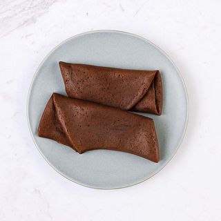 Prazna crna palačinka