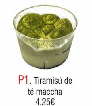 P1.Tiramisu De Té Maccha