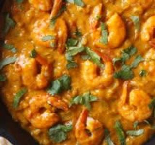 Gambas Curry/Madras/Vindaloo/Phal