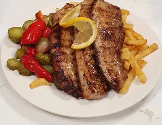 Meniu piept de porc fara os