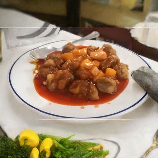 Pollo con Salsa Estilo Chino