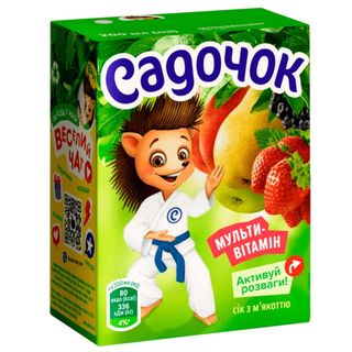 Сік Садочок в асортименті (200мл)