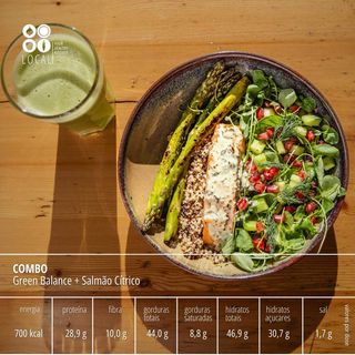 Combo CR7 Salmão Citrico