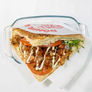 Doner Kebab Pita Abierto