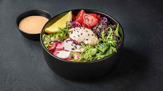 Поке з крабовими паличками