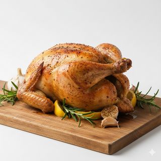 Pollo Horneado Entero