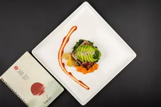 Kimono salmon steak