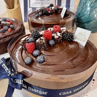 Torta de chocolate grande (14 porciones)