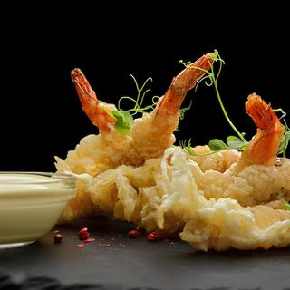 Tapa De Gambas De Tempura
