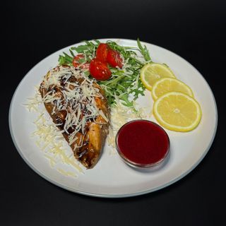 Запечена куряча грудка