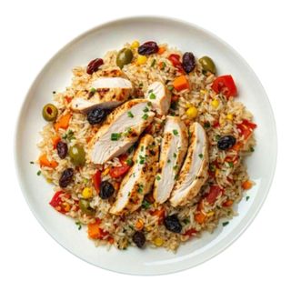 401. Ensalada De Arroz Con Pollo