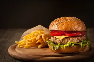Havana burger sa pomfritom