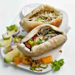 Pain au Four Kebab Mixte (Viande/Poulet)