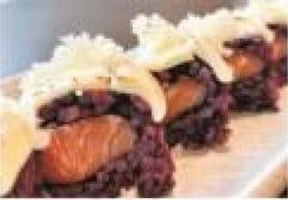 80 Black formaggio 4 pezzi