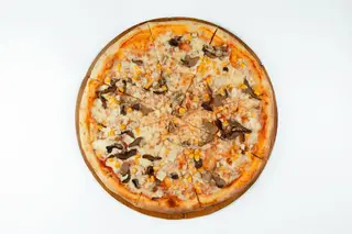 Пицца «Курица с грибами» (520г)