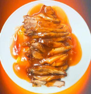 104.Pato com Laranja