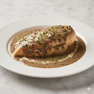 Pechuga A La Pimienta