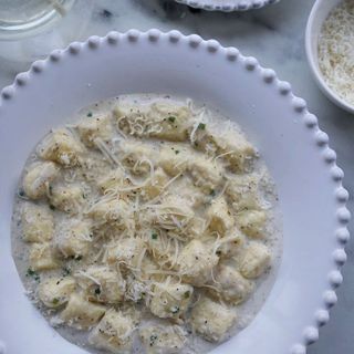 Gnocchi Con Salsa De Trufa