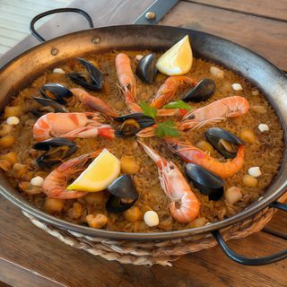 Paella de mariscos