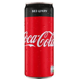 Кока-кола zero (0,330 мл)