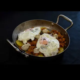 Cazu De Picadillo De Chorizo Y Crema De Queso Gamoneu