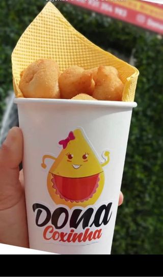 Mini Salgados de Coxinha de Frango