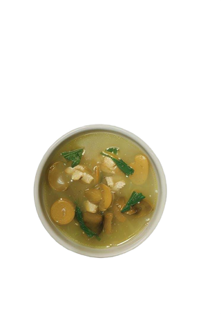Sopa de Frango e Cogumelos