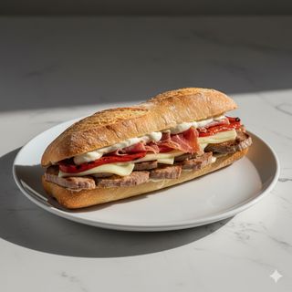 Bocadillo de serranito