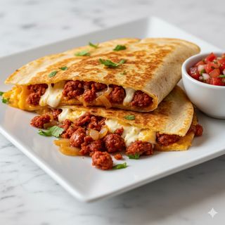 Quesadillas De Chorizo Picante-Dulce (30 Cm.)