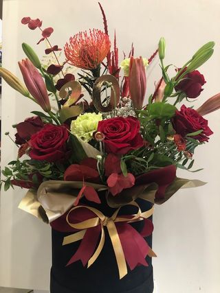 Flower box,  kwiaty w pudełku - ROZMIAR DUŻY (zdjęcie poglądowe)