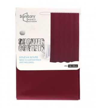 (182240) Paravan za tuš 180x180cm bordo 01200153