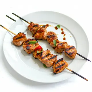 31. Pincho De Ternea Con Queso (3 Uds.)