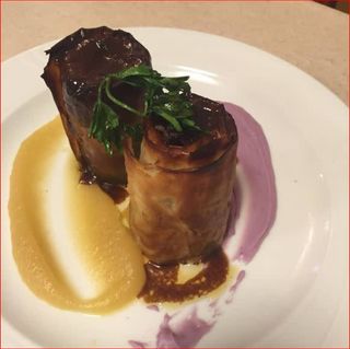 Plato De Timbal De Rabo De Toro