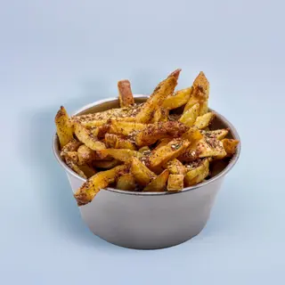 Patatas fritas con zaartar