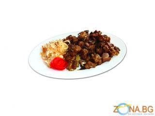 4. Свински ребра и лютиво зеле (300г)