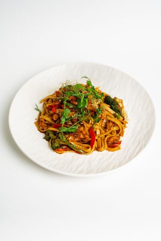 Удон с курицей