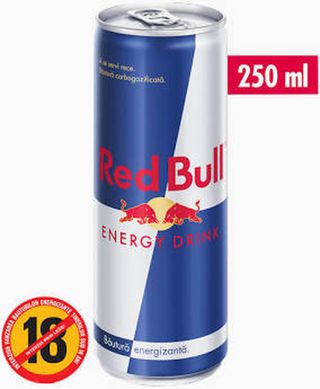 B Energizant Redbull 0,25l
