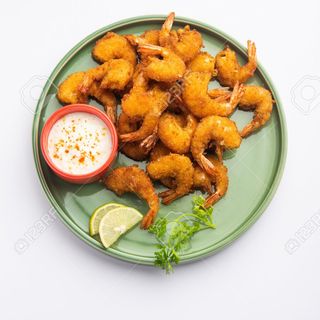 Pakora de gambas 