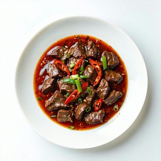 Manzo in salsa chili