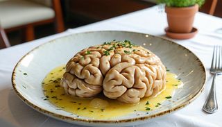 Мозък в масло