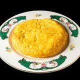 Tortilla de chicharrones y queso (pequeña)