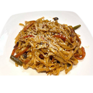 Удон с мясом